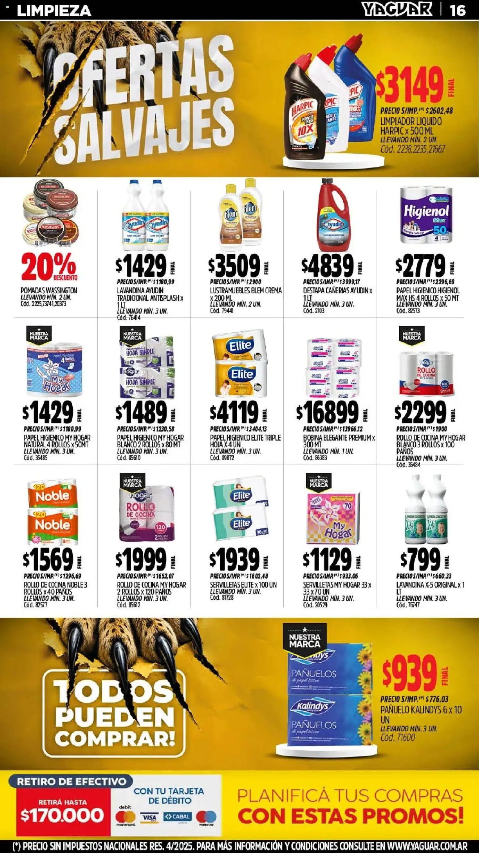 Vista previa del folleto de la tienda Yaguar válido desde el 03/08/2026 