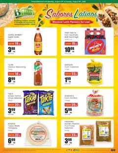 Un aperçu du dépliant Btrust Supermarket flyer - North York Latin Specials du magasin Btrust Supermarket est valide à partir 24 août 2026