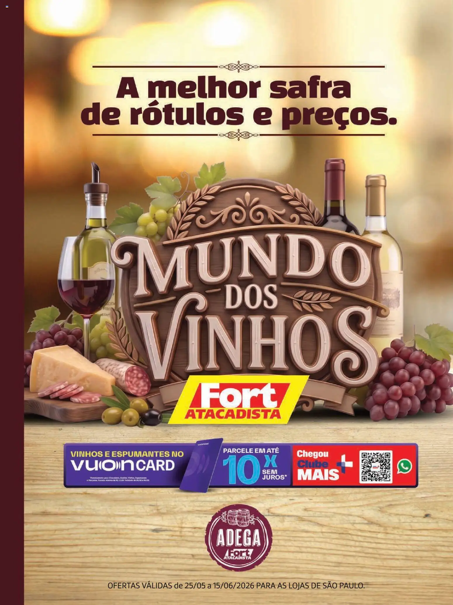 Pré-Visualização do folheto "Fort Atacadista ofertas Vinhos" da loja Fort Atacadista válido a partir de 25/05/2026