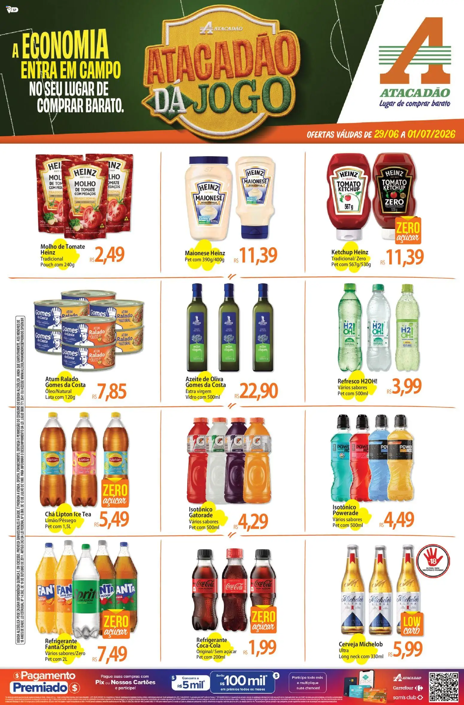 Pré-Visualização do folheto "Atacadão ofertas - SP" da loja Atacadão válido a partir de 29/06/2026