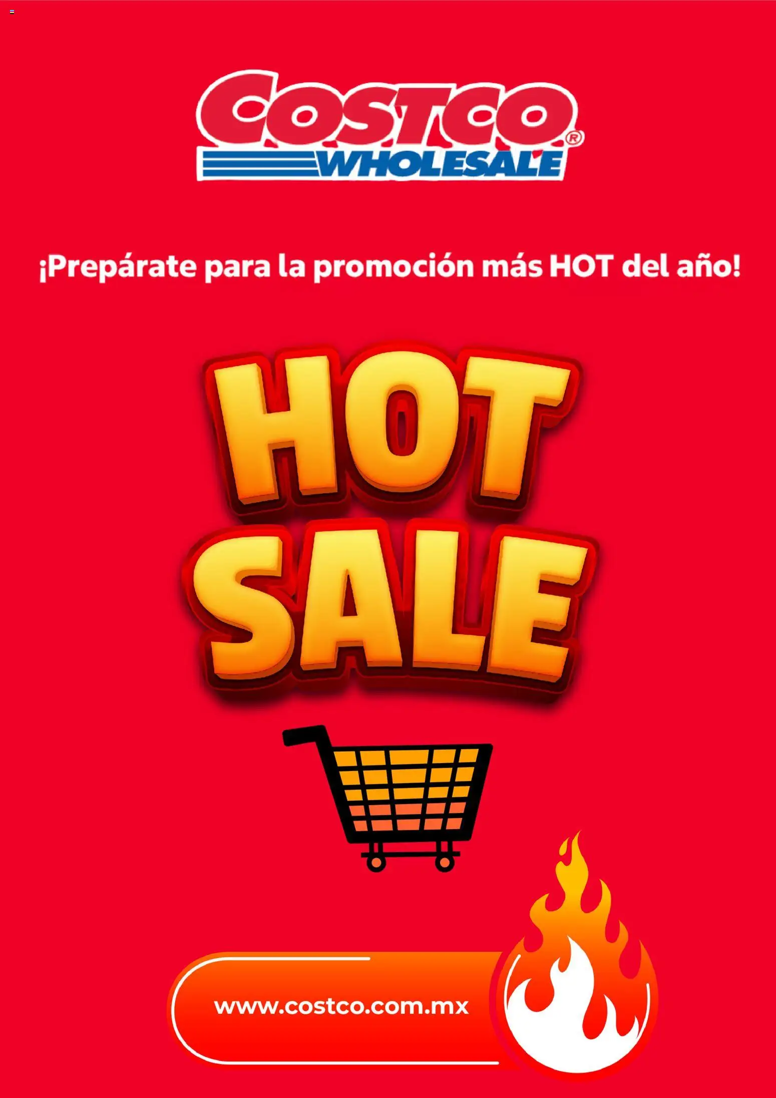 Vista previa las ofertas de la tienda Costco - Costco Hot Sale aviso desde el 18/05/2026 
