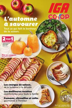 Preview of leaflet IGA circulaire - Brochure thématique from shop IGA is valid from Sep 24, 2026