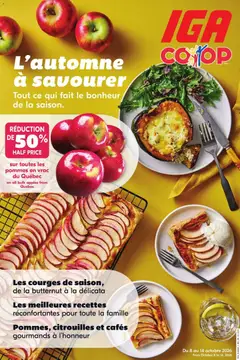 Preview of leaflet IGA circulaire - Brochure thématique from shop IGA is valid from Sep 24, 2026