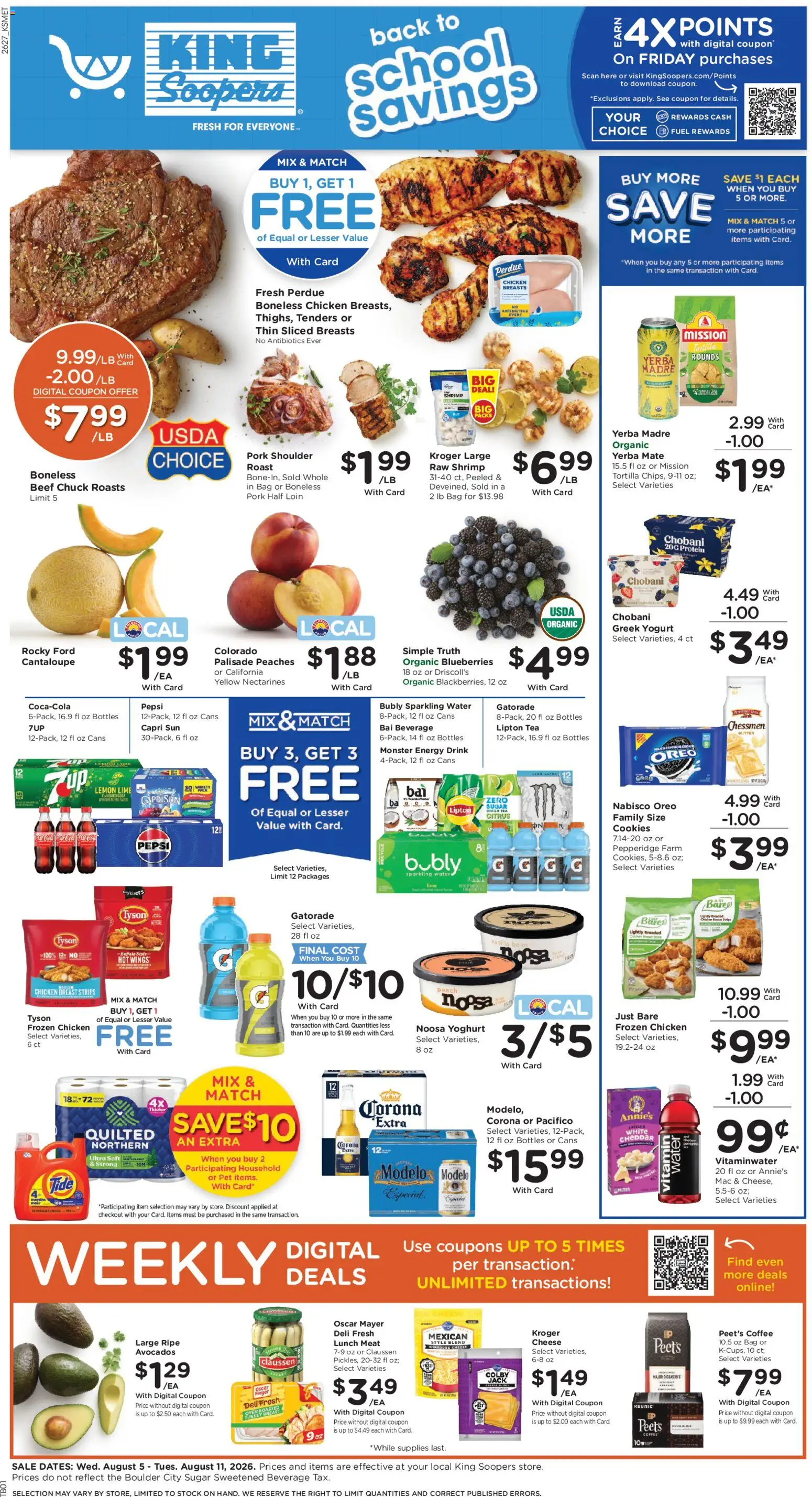 Ad Preview of King Soopers King Soopers Weekly Ad from 08/05/2026