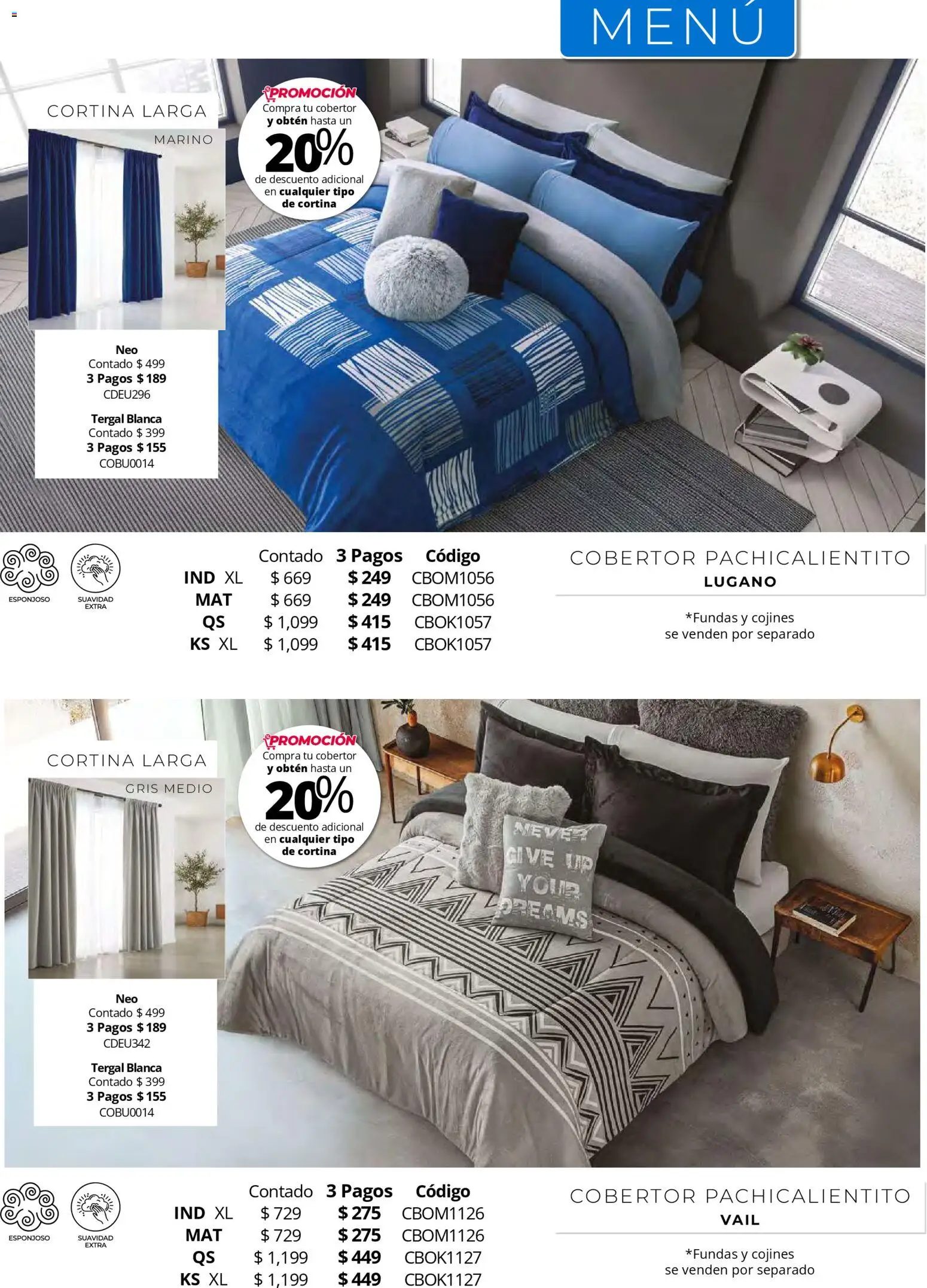Vista previa las ofertas de la tienda Colchas Concord - Colchas Concord catálogo desde el 01/05/2026 