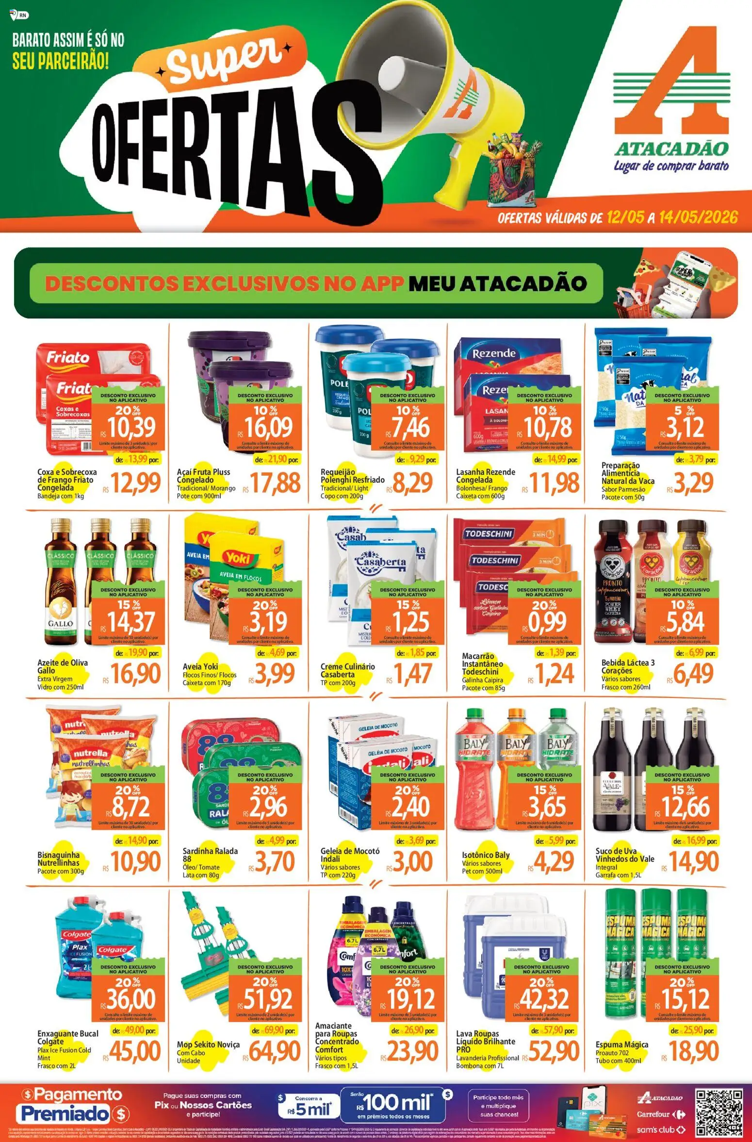 Pré-Visualização do folheto "Atacadão ofertas - RN" da loja Atacadão válido a partir de 12/05/2026