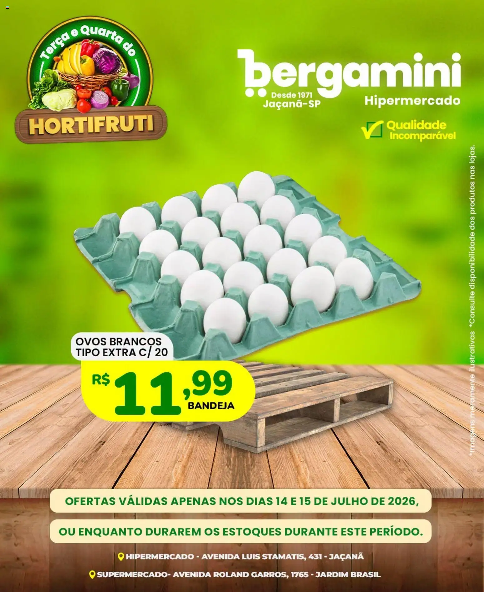 Ofertas Supermercado Bergamini ofertas Hortifruti até 15/07/2026. - Página 6
