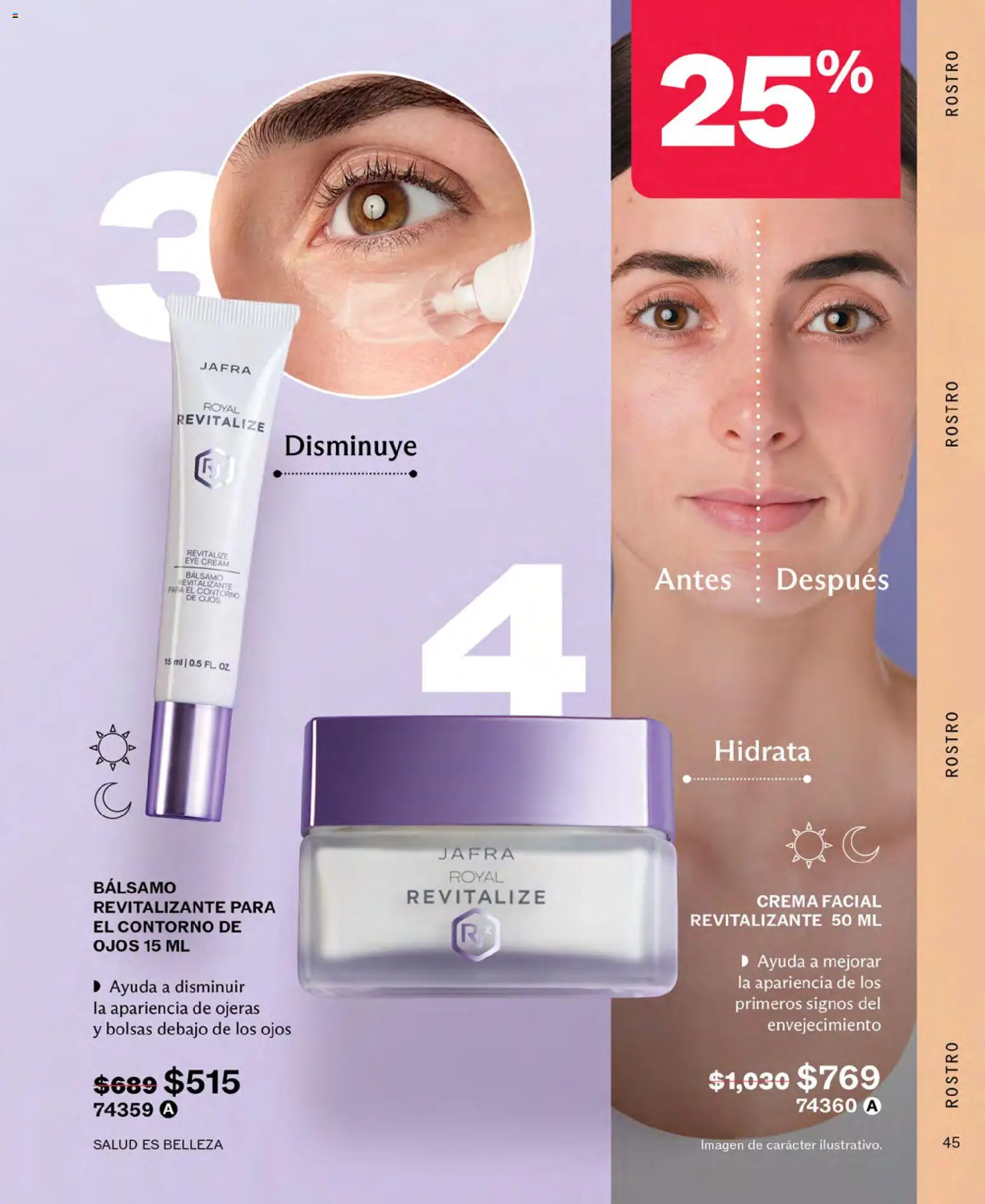 Vista previa las ofertas de la tienda JAFRA - JAFRA catálogo desde el 01/10/2026 - Crema, Contorno de ojos, Contorno, Bálsamo, Crema facial
