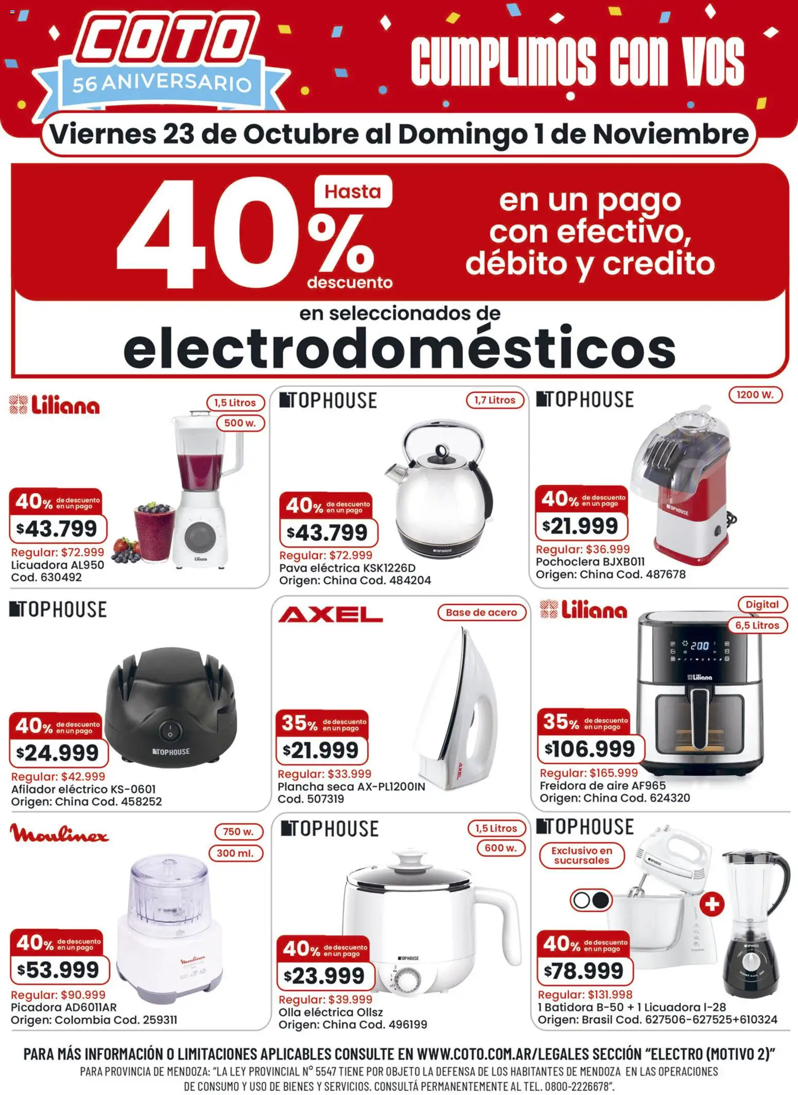 Vista previa del folleto de la tienda Coto válido desde el 23/10/2026 