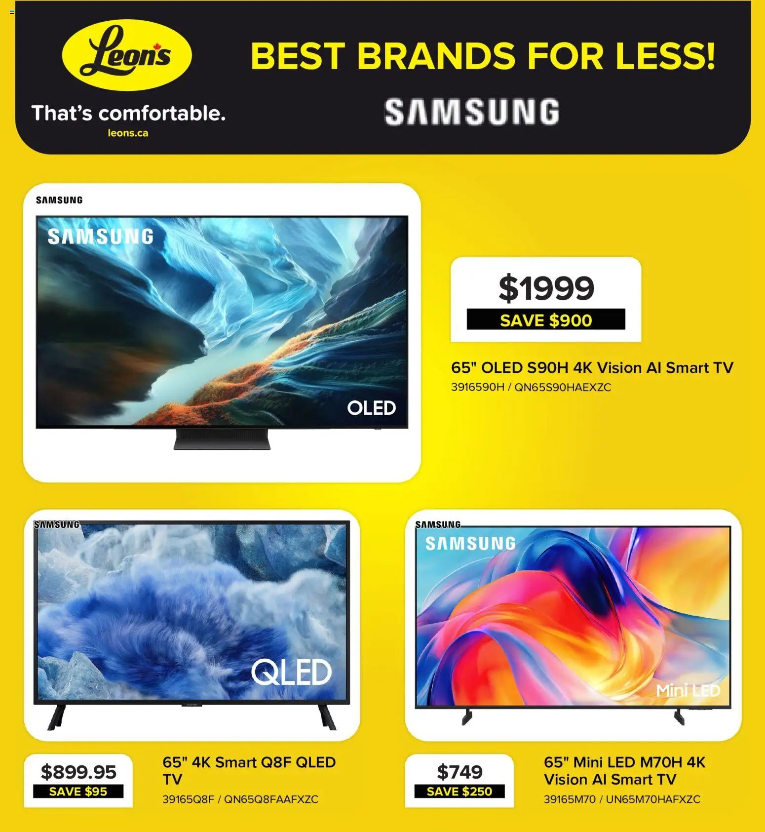 Preview of leaflet Leon's - BBFL eletronics from shop Leon's is valid from Sep 03, 2026