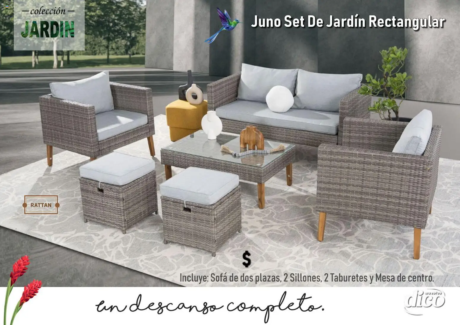 Vista previa las ofertas de la tienda Muebles Dico - Muebles Dico catálogo Coleccion Jardin desde el 14/04/2026 