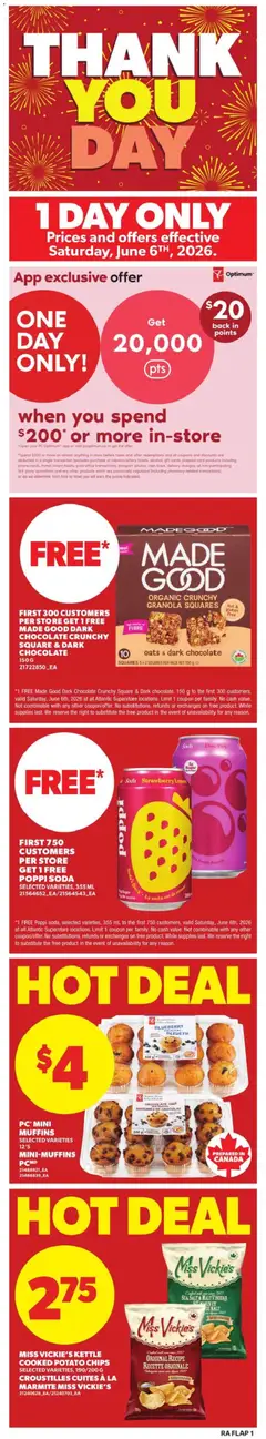 Un aperçu du dépliant Atlantic Superstore weekly flyer / circulaire du magasin Atlantic Superstore est valide à partir 4 juin 2026