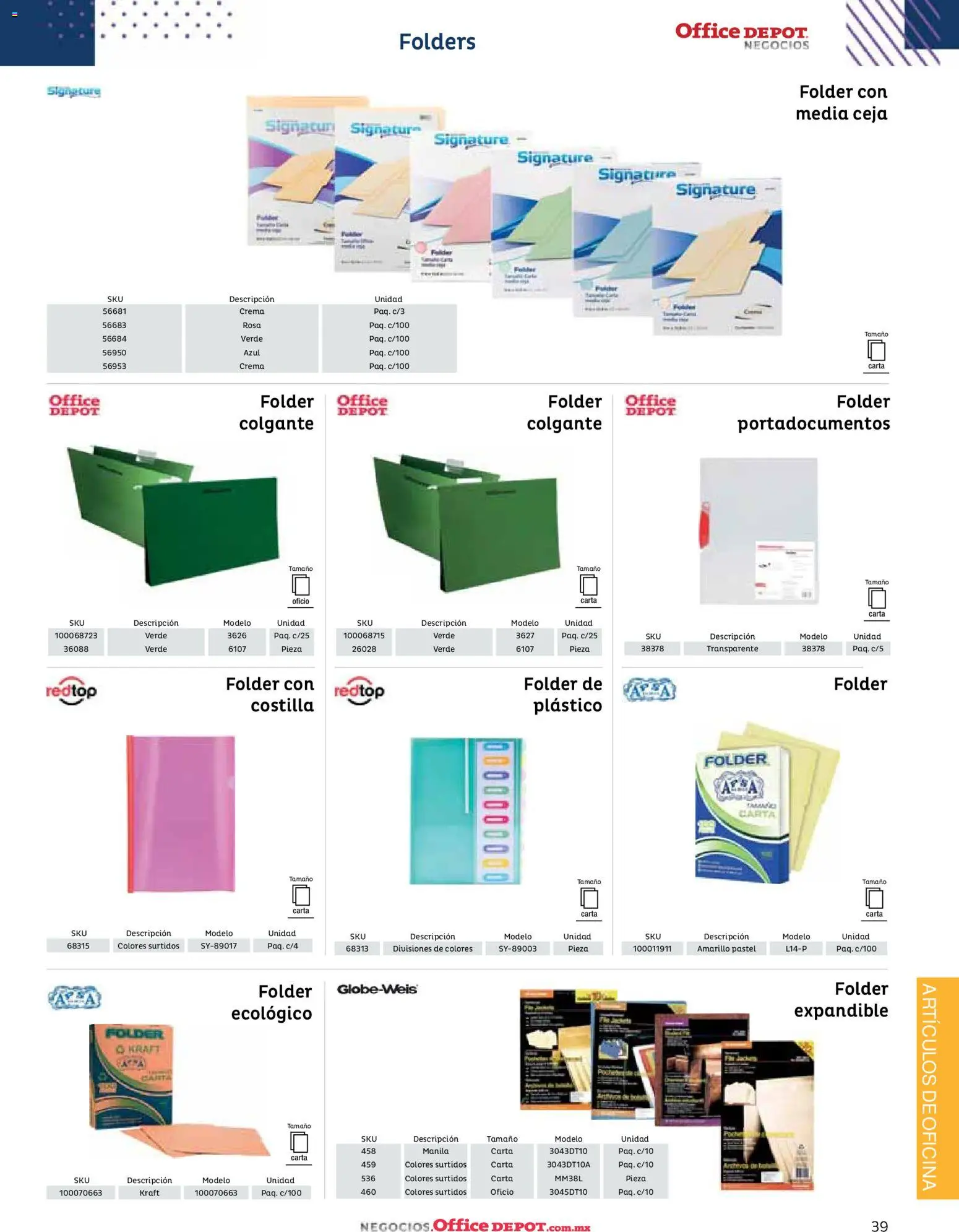 Vista previa las ofertas de la tienda Office Depot - Catálogo 2026 desde el 12/01/2026 