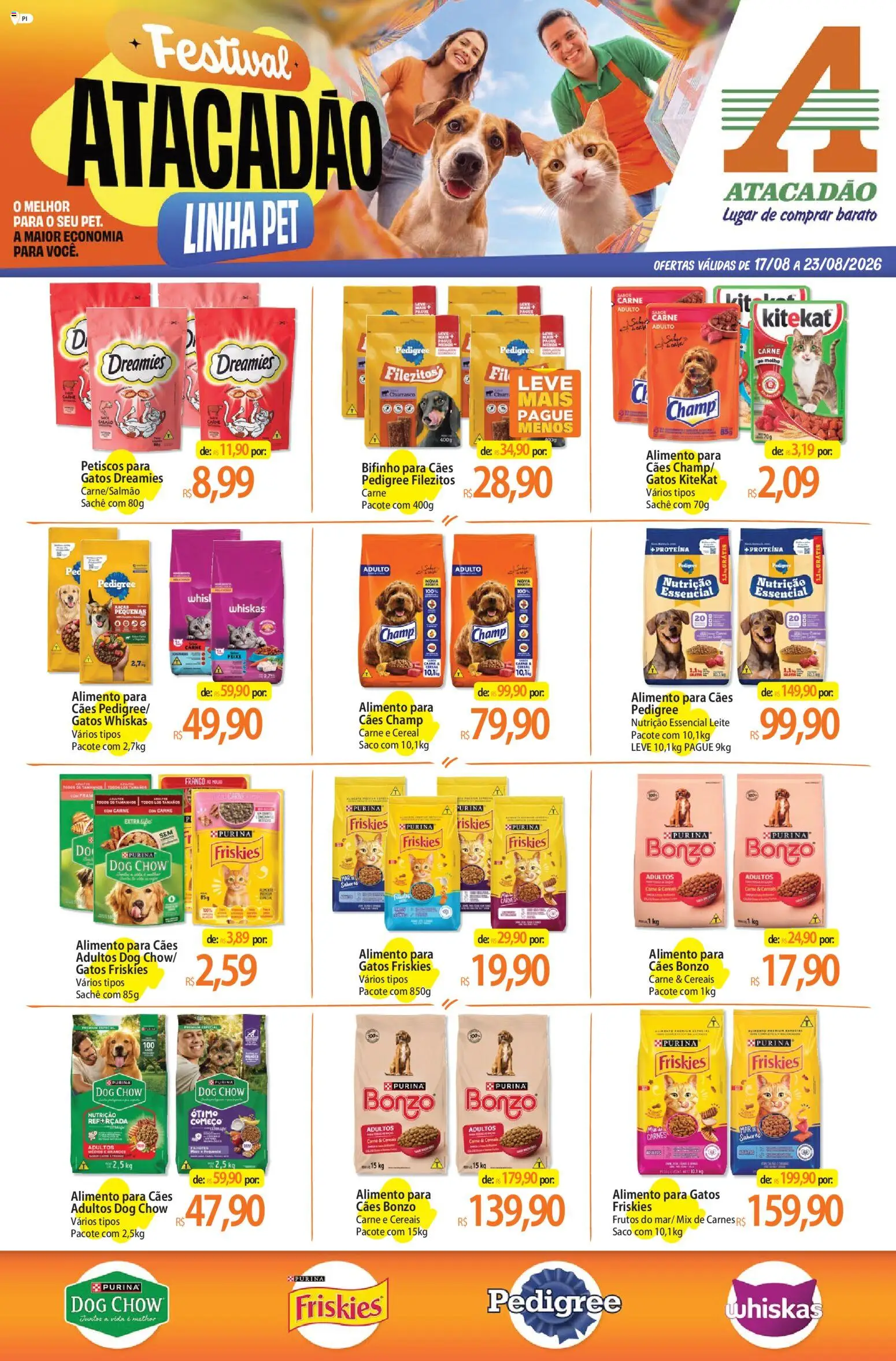 Pré-Visualização do folheto "Atacadão - Ofertas da semana" da loja Atacadão válido a partir de 17/08/2026