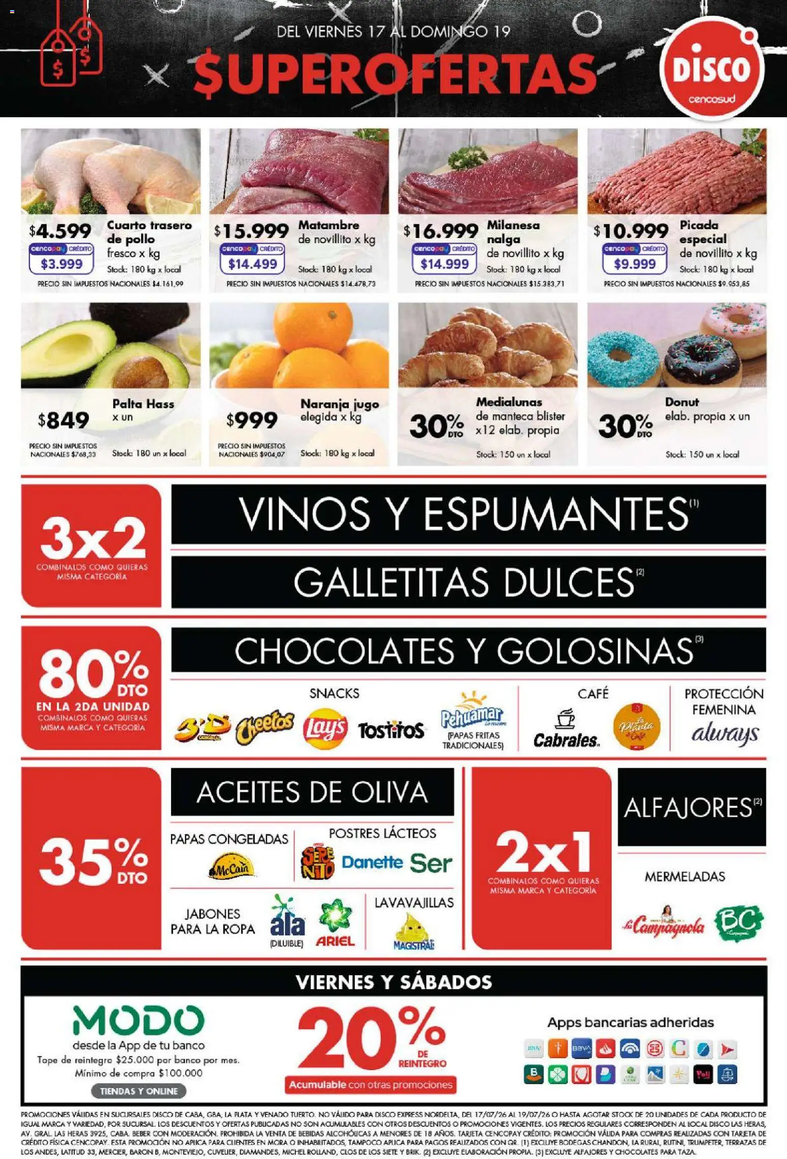 Vista previa del folleto de la tienda Disco válido desde el 17/07/2026 