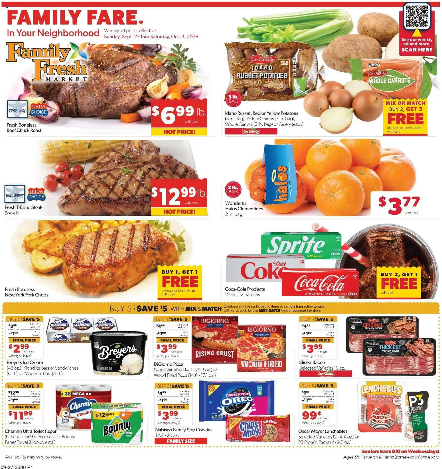 Ad Preview of Family Fare Family Fare Weekly Ad - MN from 09/27/2026
