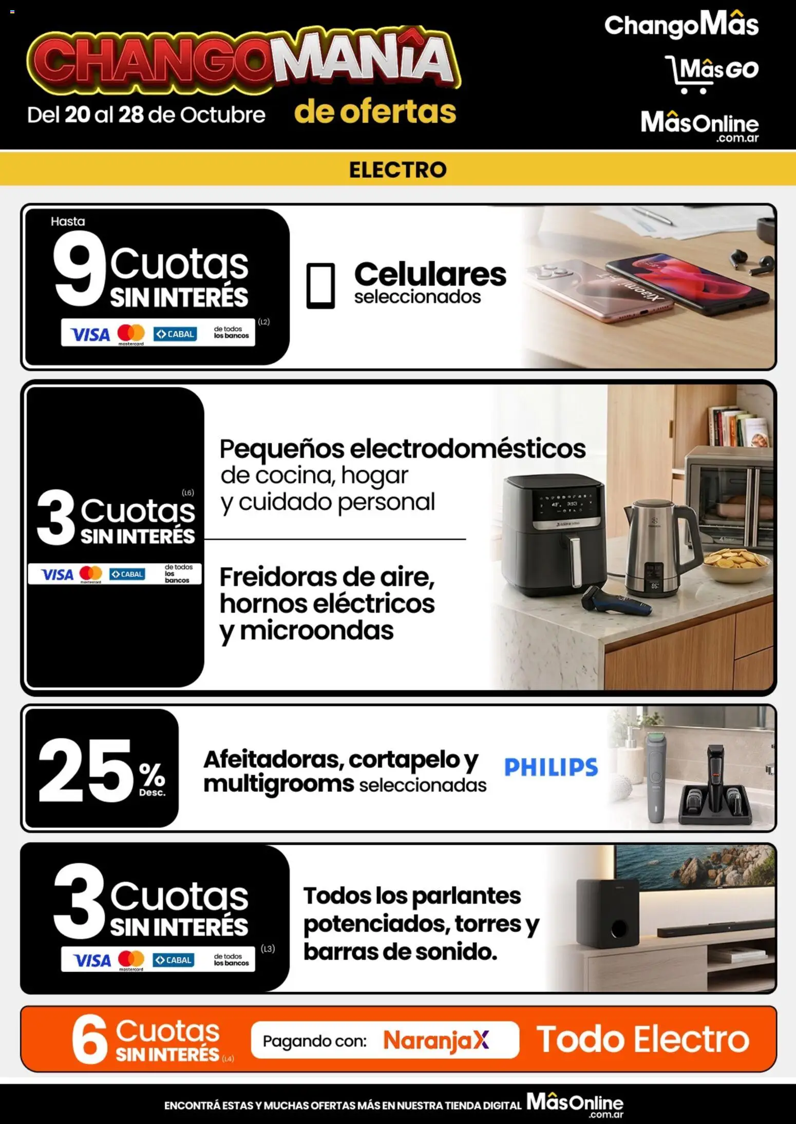Vista previa del folleto de la tienda Changomas válido desde el 20/10/2026 