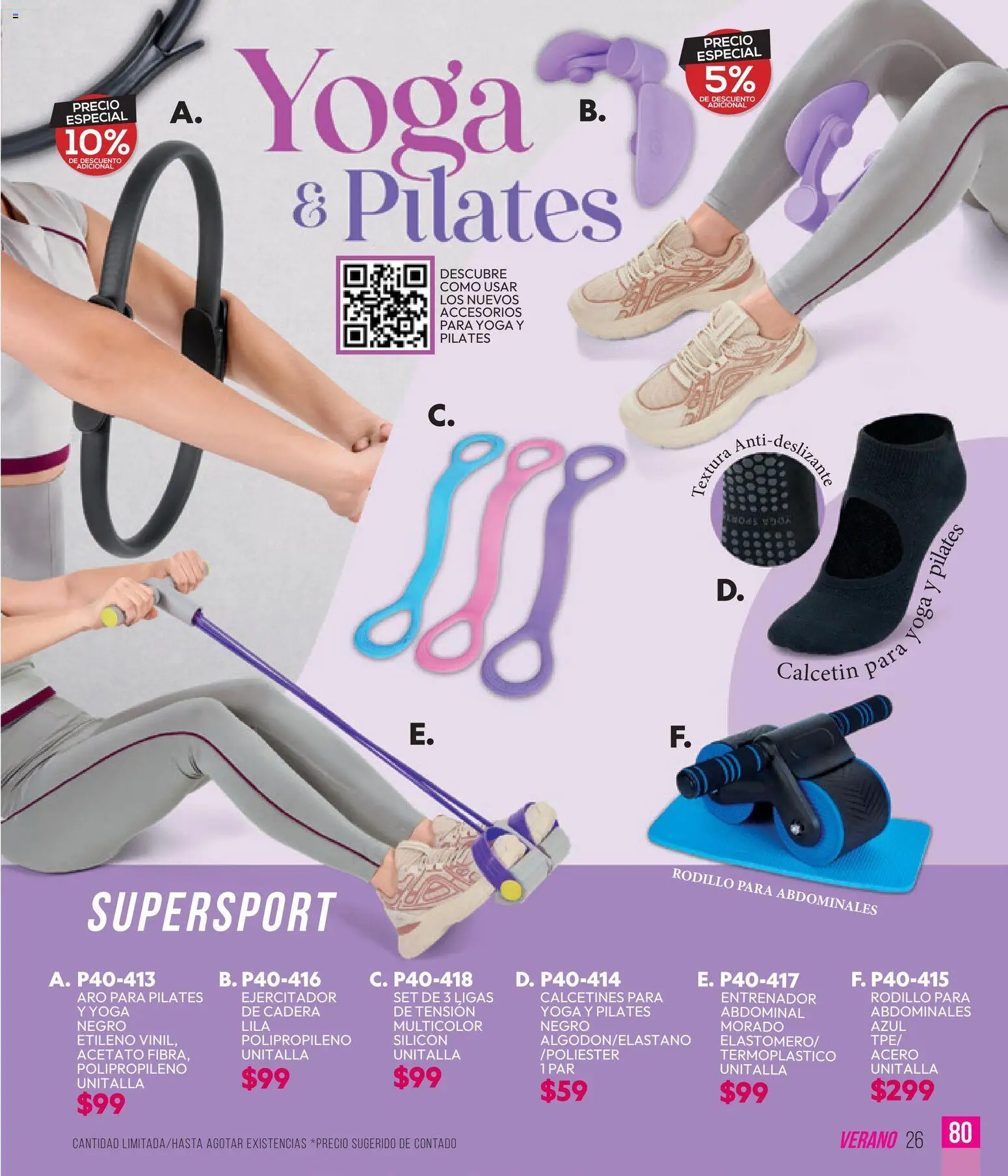 Vista previa las ofertas de la tienda Cklass - Cklass catálogo Sportweek desde el 28/04/2026 - Calcetines, Rodillo
