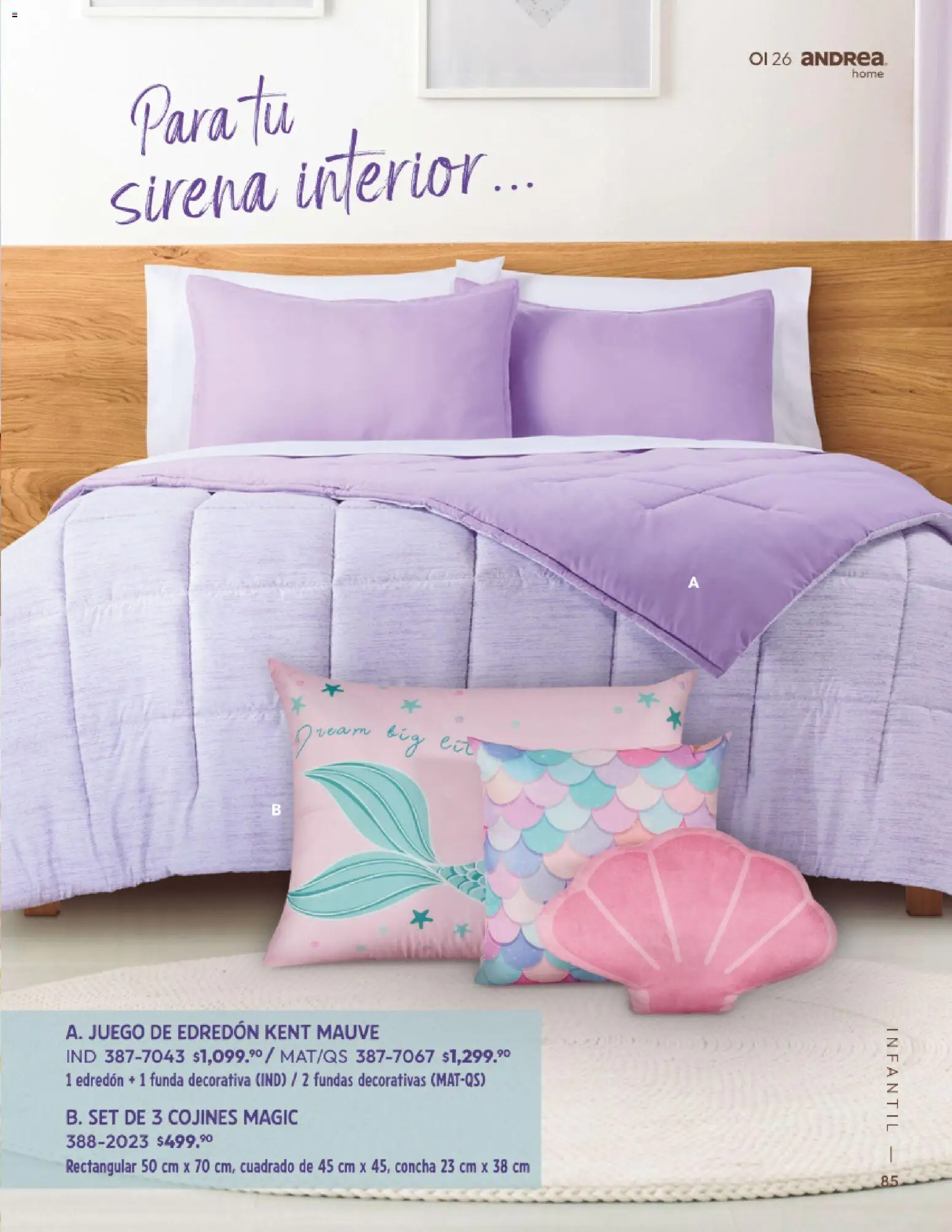 Vista previa las ofertas de la tienda Andrea - Andrea catálogo Home desde el 01/09/2026 