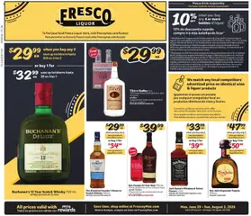Ad Preview of Fresco y Más Fresco y Más Alcohol Flyer from 06/29/2026