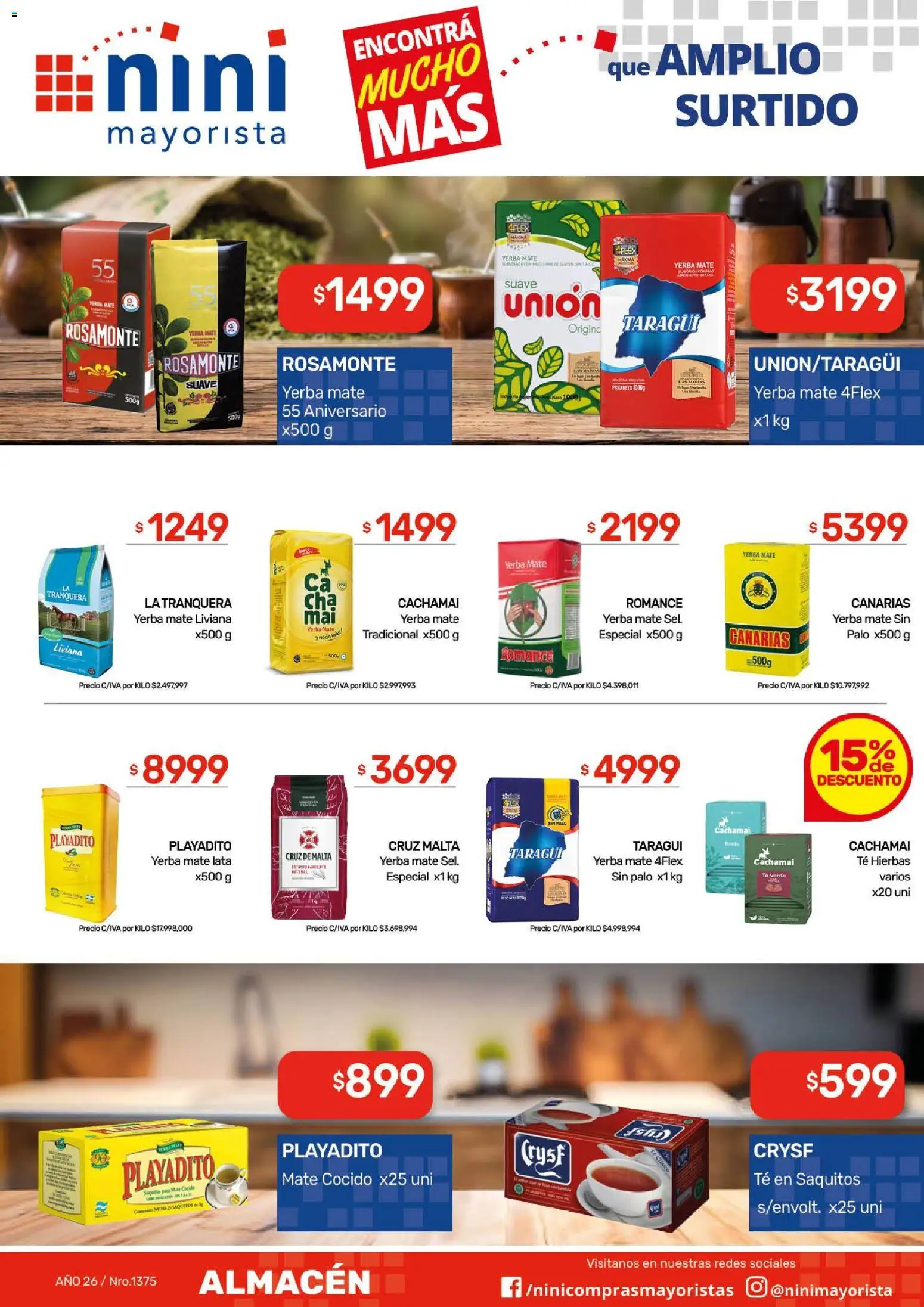 Vista previa del folleto de la tienda NINI Mayorista válido desde el 31/08/2026 