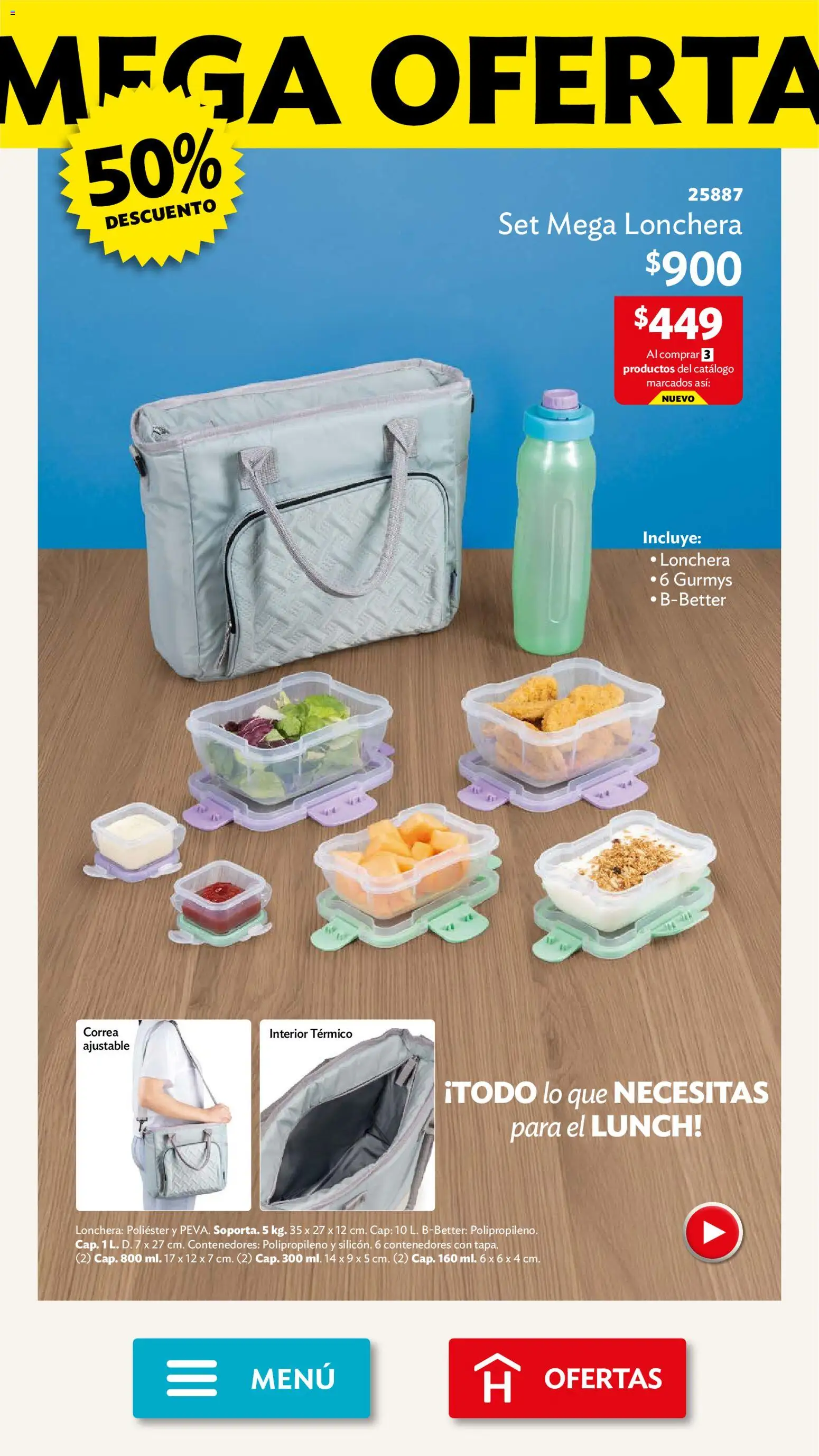 Vista previa las ofertas de la tienda Betterware - Betterware campaña 8 2026 desde el 03/08/2026 