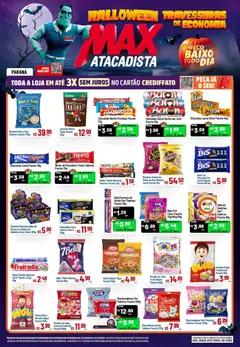Pré-Visualização do folheto "Max Atacadista ofertas Halloween" da loja Max Atacadista válido a partir de 13/10/2026