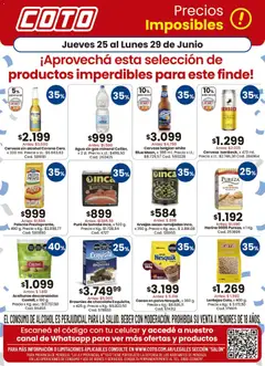 Vista previa del folleto de la tienda Coto válido desde el 25/06/2026 