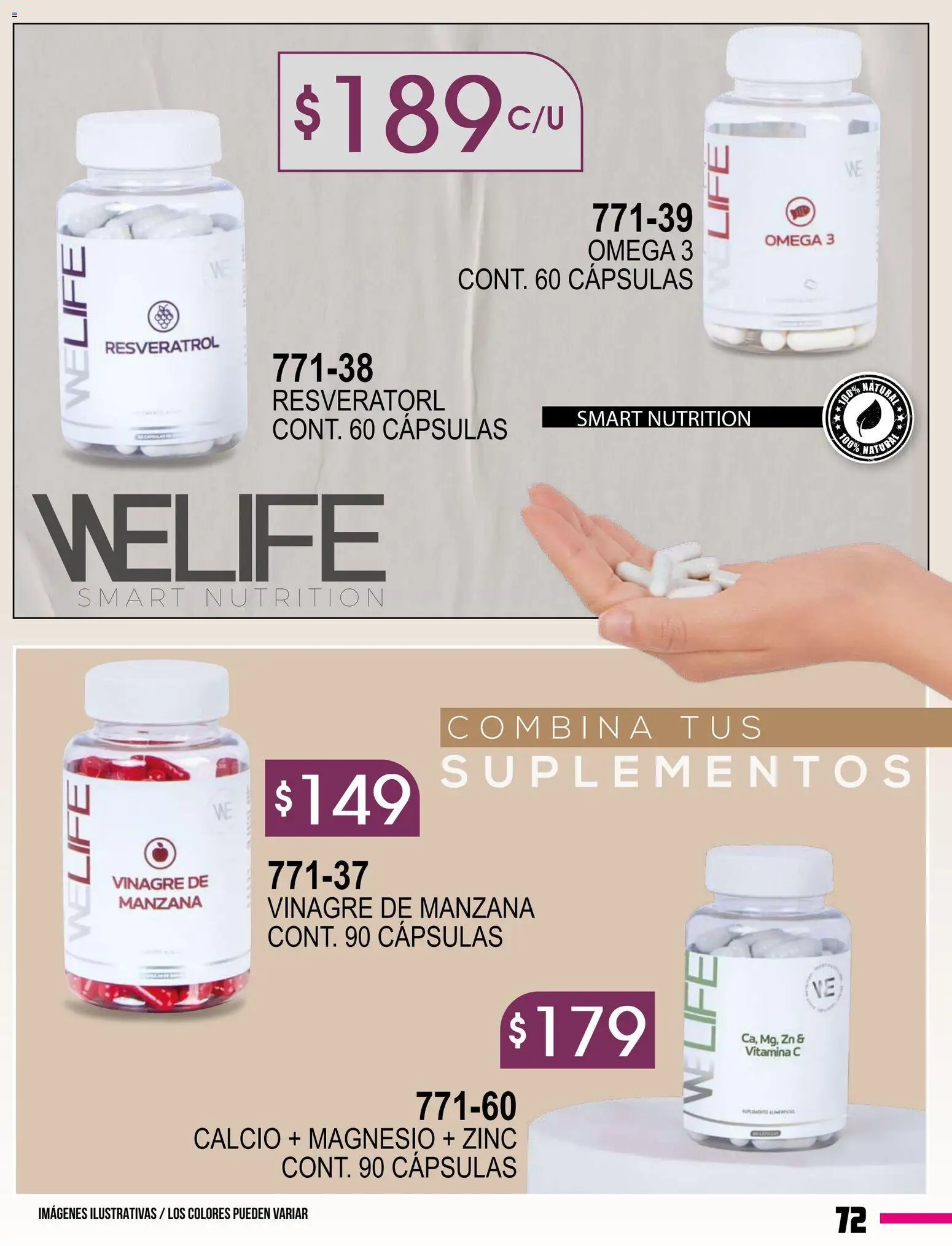 Vista previa las ofertas de la tienda Cklass - Catálogo Especial Supersport Caballero desde el 08/01/2026 - Omega 3, Manzana, Omega, Vinagre, Cápsulas