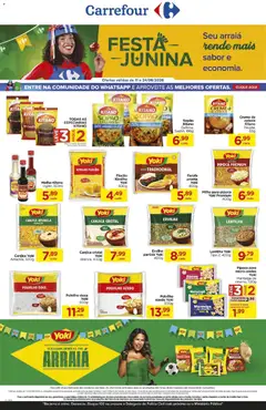 Pré-Visualização do folheto "Carrefour ofertas Especial Junina" da loja Carrefour válido a partir de 11/06/2026