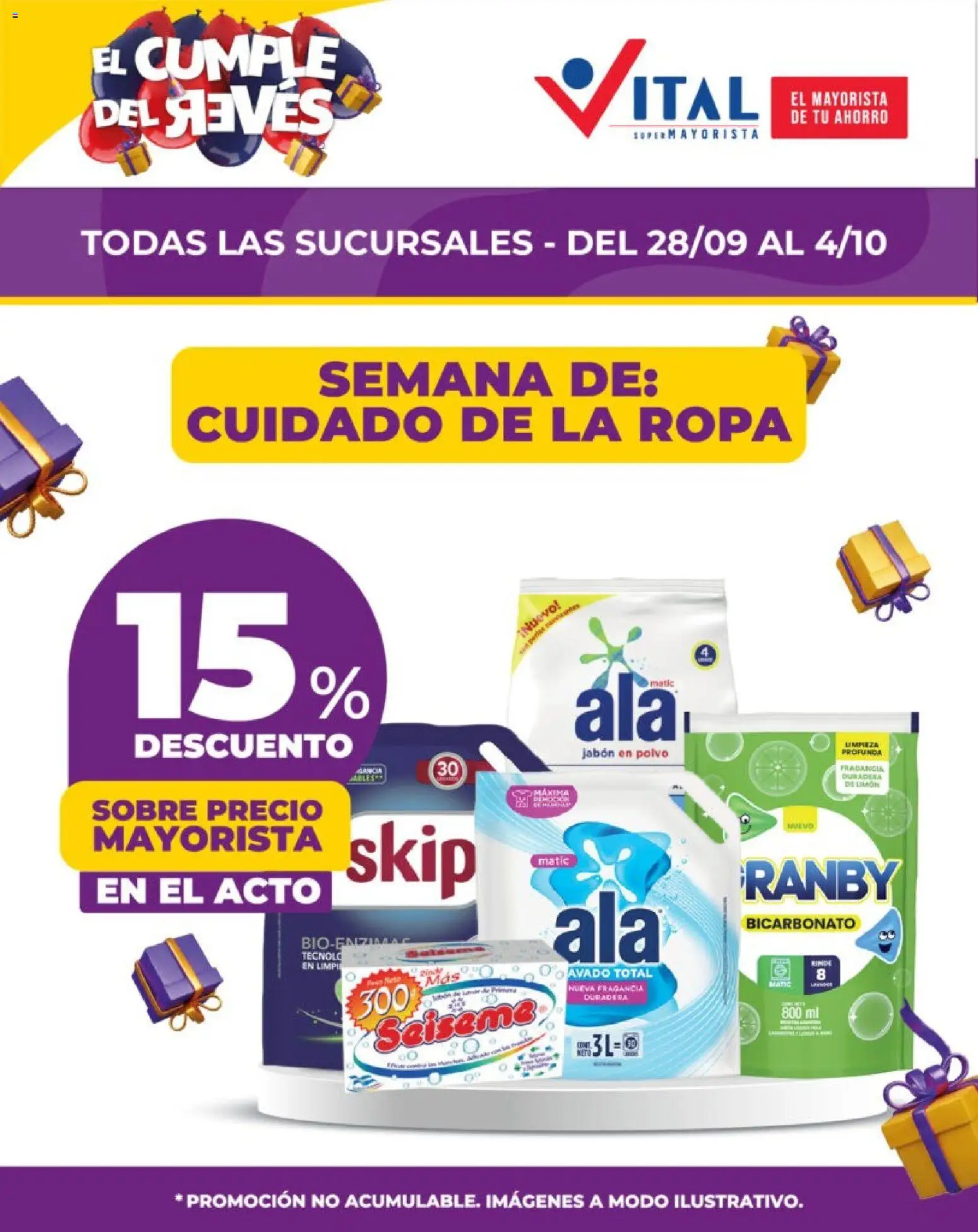 Vista previa del folleto de la tienda Vital válido desde el 29/09/2026 