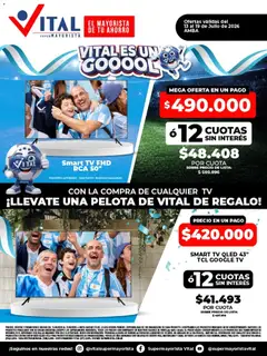 Vista previa del folleto de la tienda Vital válido desde el 13/07/2026 