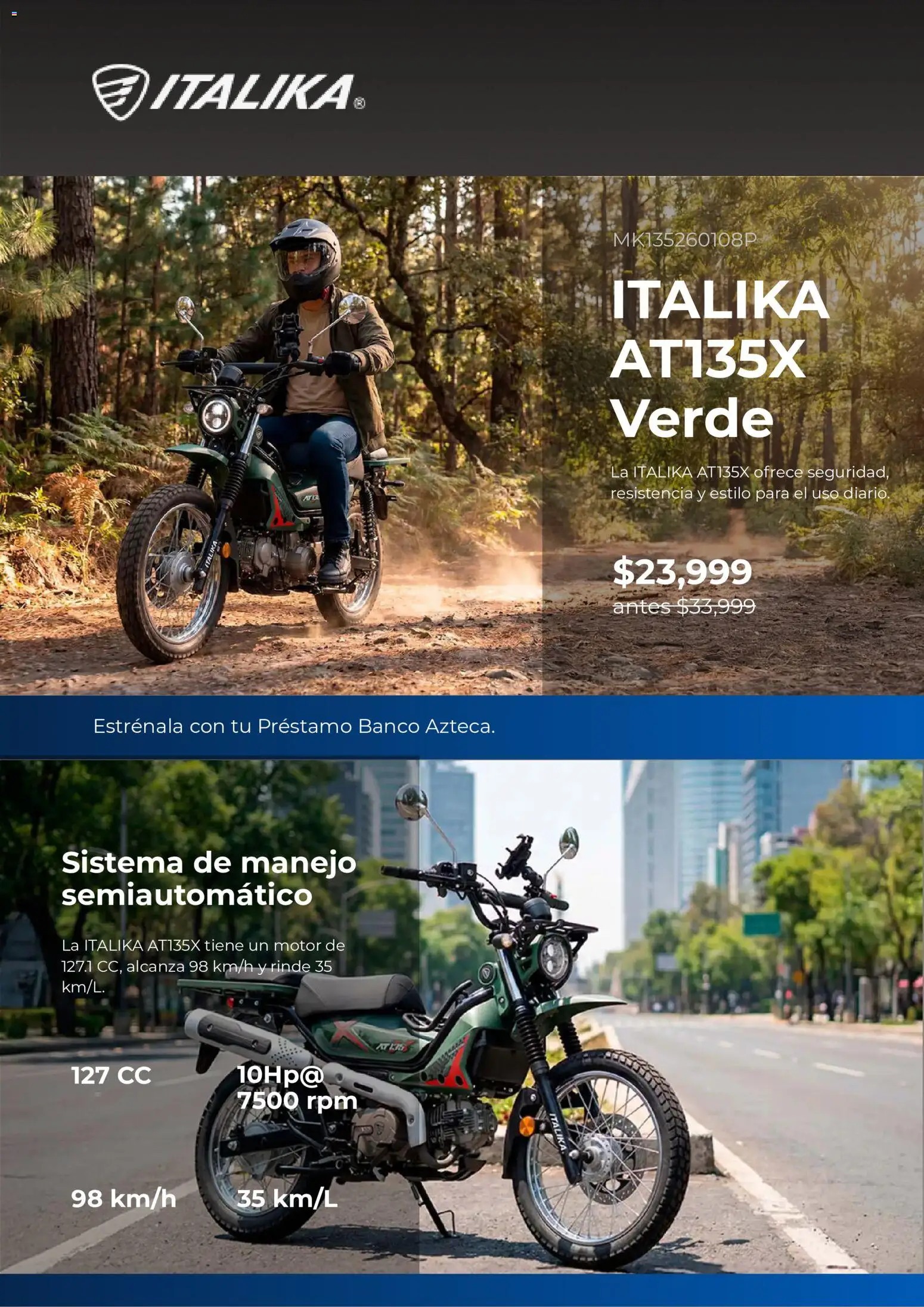 Vista previa las ofertas de la tienda Italika - Italika catálogo desde el 17/10/2026 