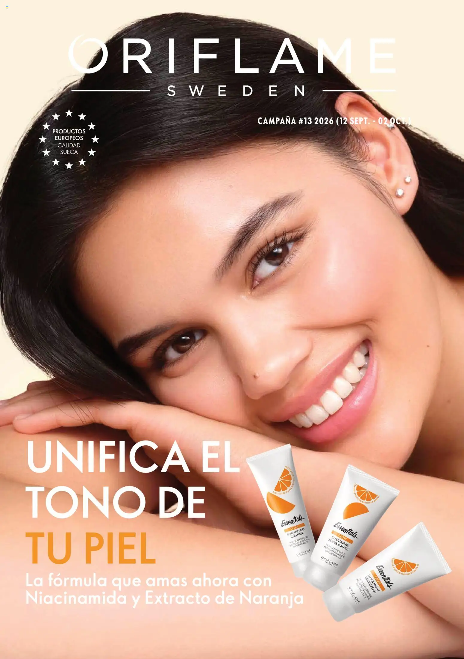 Folleto de la tienda Oriflame válido desde el 11.09.2026 - Campana