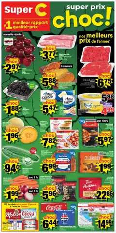 Preview of leaflet Super C weekly flyer / circulaire from shop Super C is valid from May 21, 2026