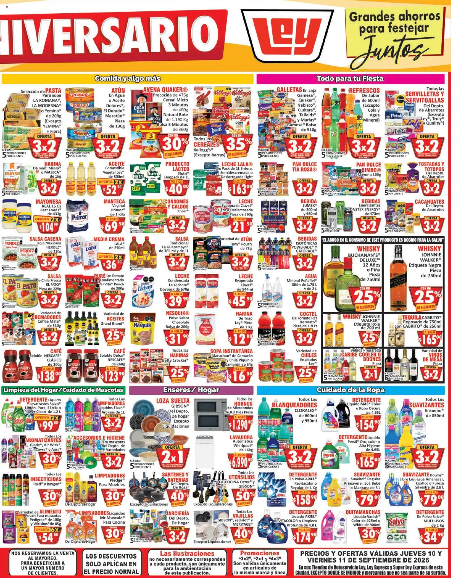 Vista previa las ofertas de la tienda Casa Ley - Casa Ley folleto Autoservicio desde el 10/09/2026 