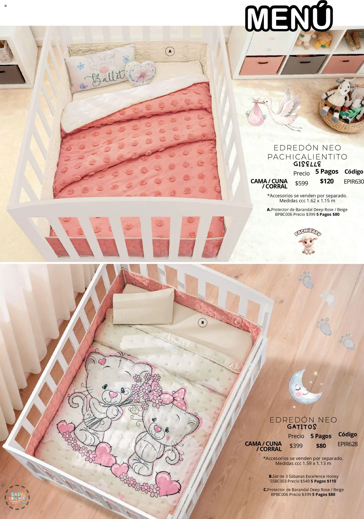 Vista previa las ofertas de la tienda Colchas Concord - Colchas Concord catálogo Colección Bebé Disney desde el 15/10/2026 
