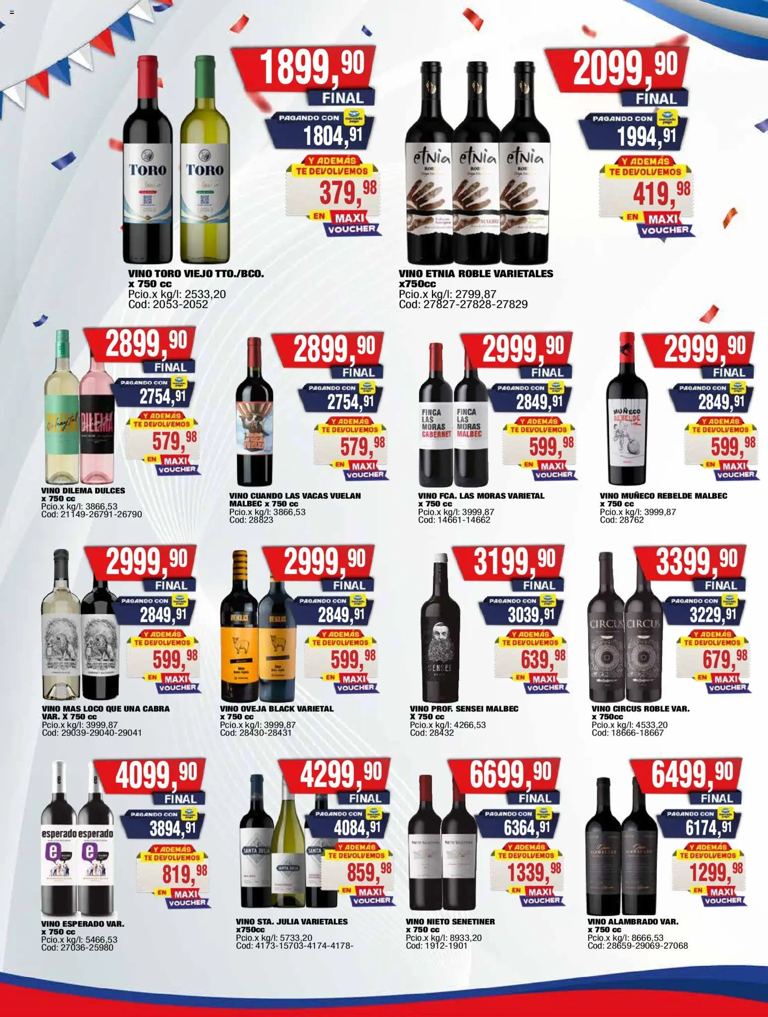 Vista previa del folleto de la tienda Maxiconsumo válido desde el 03/08/2026 