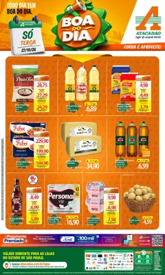 Pré-Visualização do folheto "Atacadão ofertas - SP" da loja Atacadão válido a partir de 27/10/2026