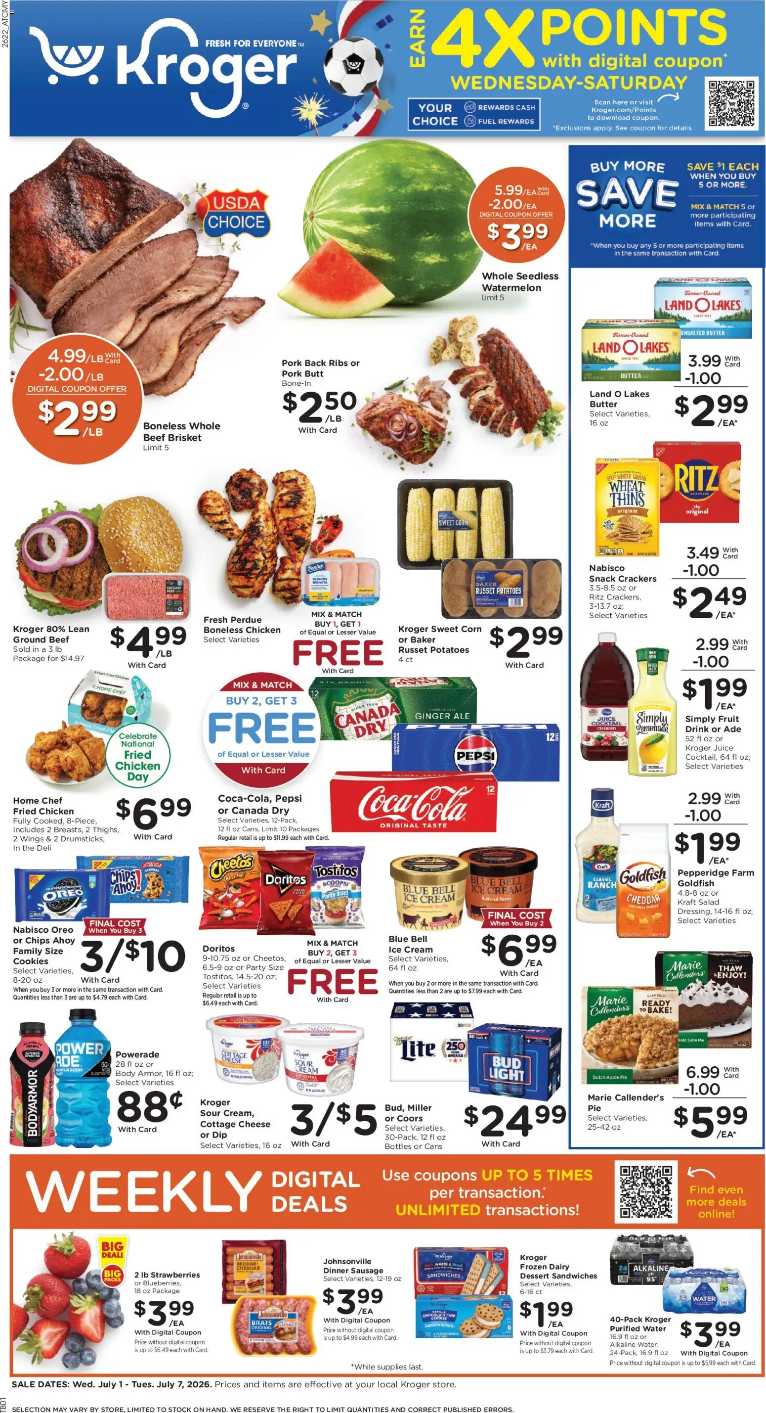 Ad Preview of Kroger Kroger Weekly Ad from 07/01/2026