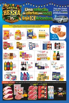 Pré-Visualização do folheto "X Supermercados - Ofertas da semana" da loja X Supermercados válido a partir de 06/07/2026
