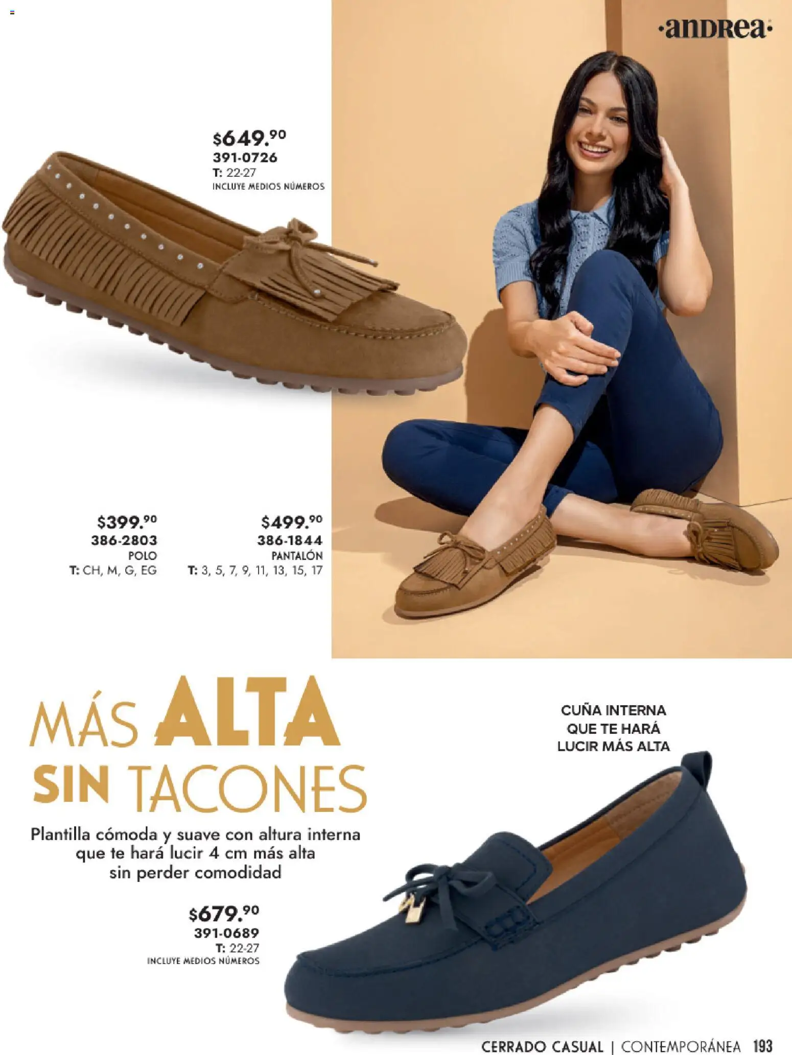 Vista previa las ofertas de la tienda Andrea - Catálogo Calzado Dama desde el 25/01/2026 