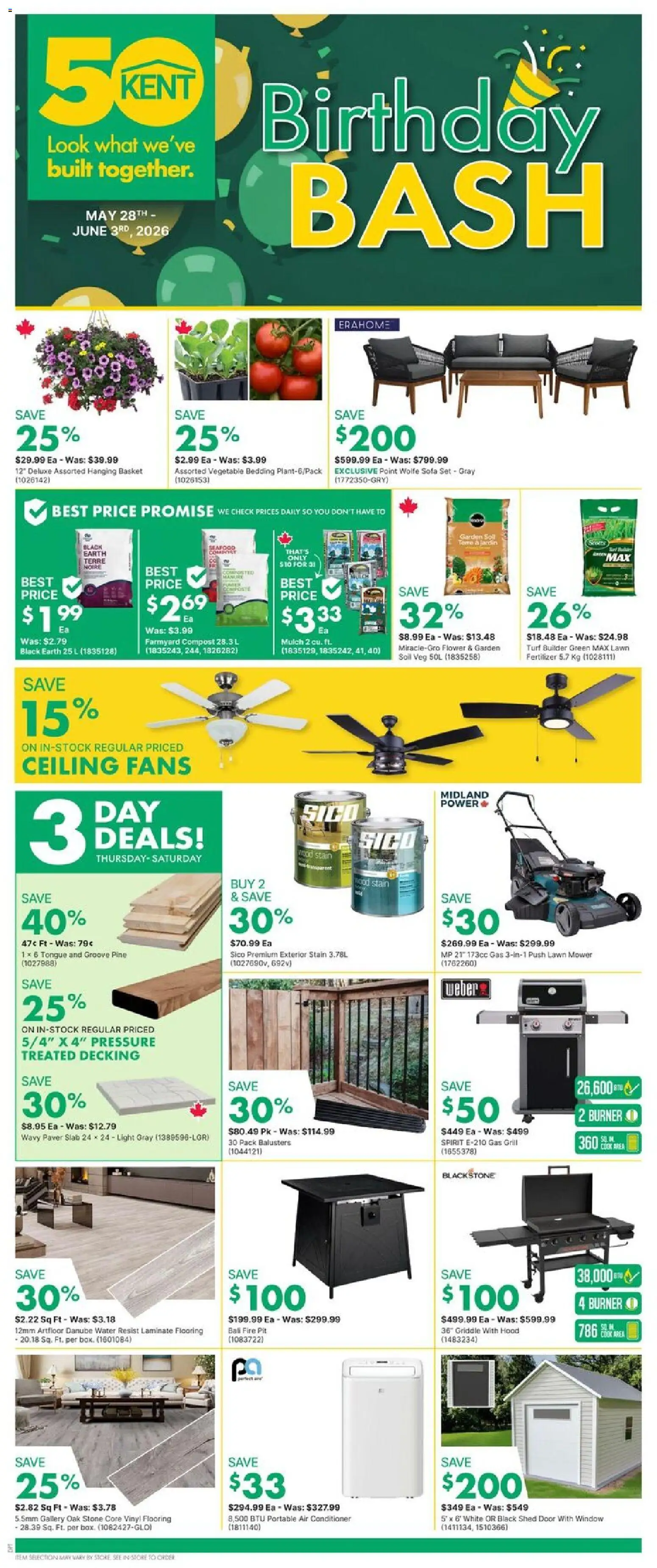 Preview of leaflet Kent weekly flyer / circulaire from shop Kent is valid from May 28, 2026