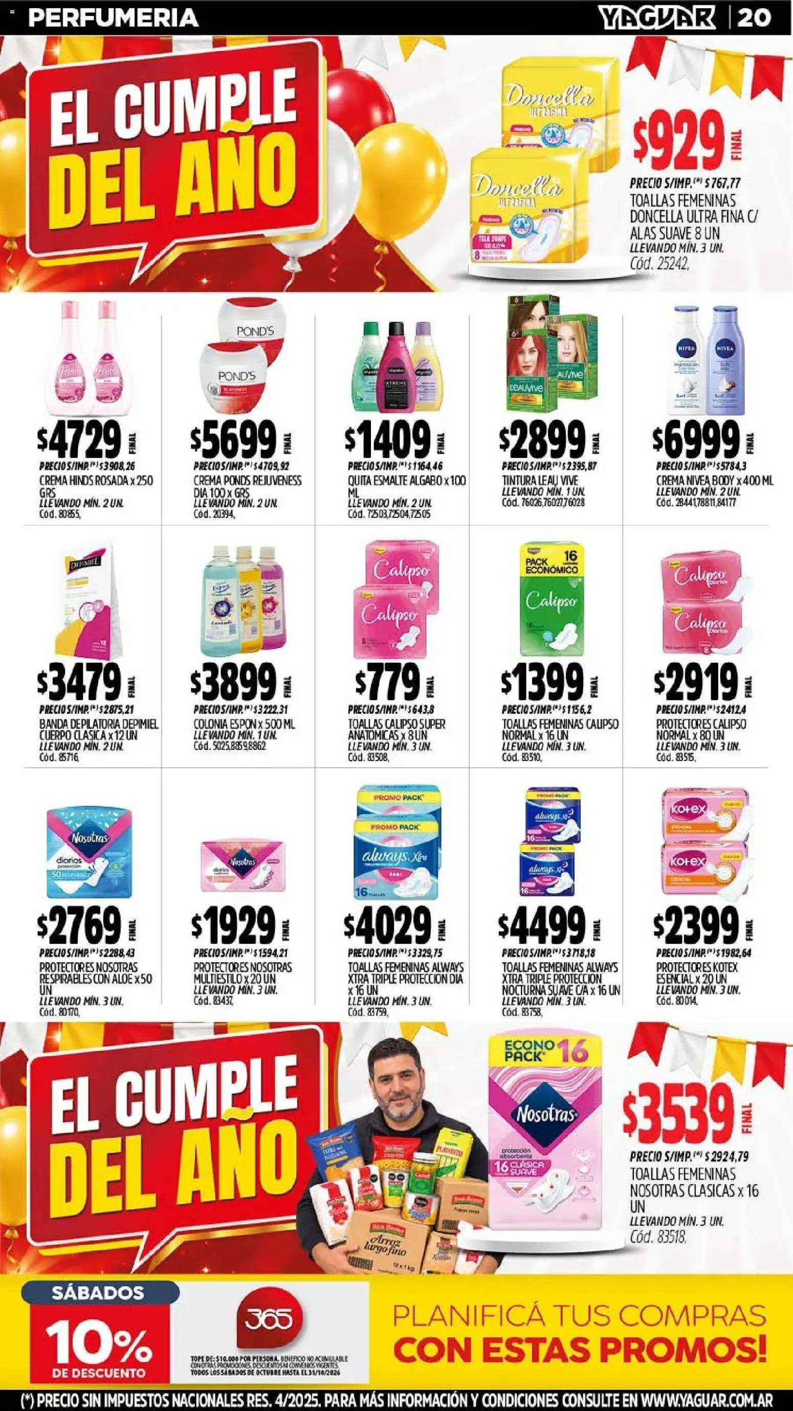 Vista previa del folleto de la tienda Yaguar válido desde el 19/10/2026 
