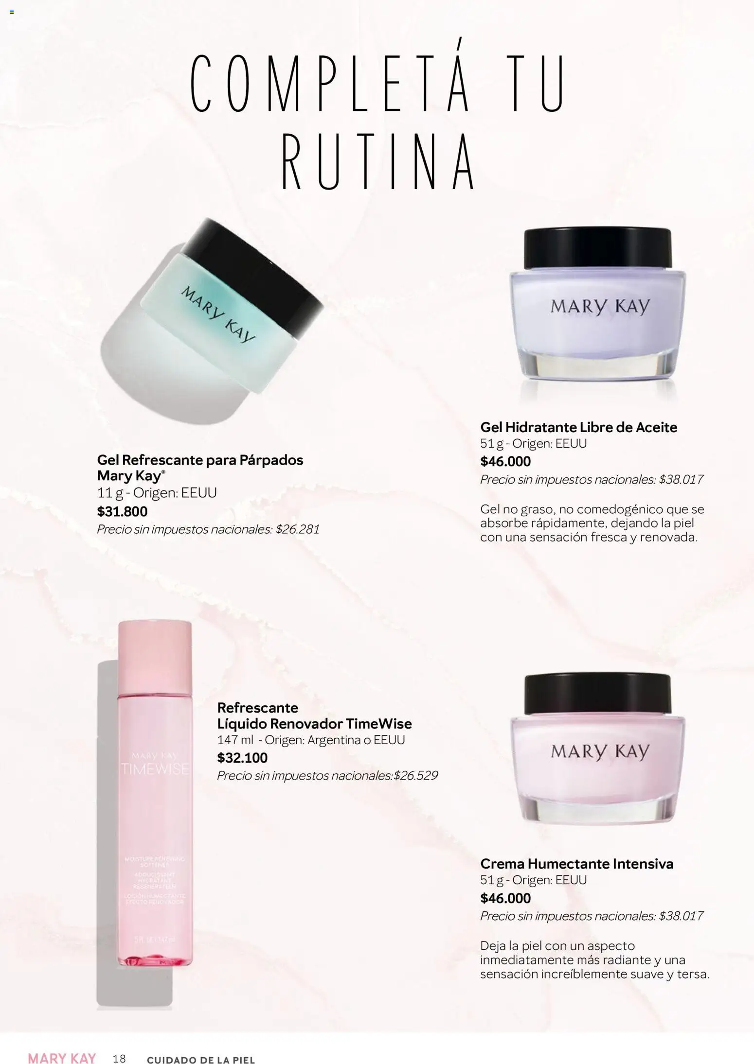 Vista previa del folleto de la tienda Mary Kay válido desde el 01/09/2026 