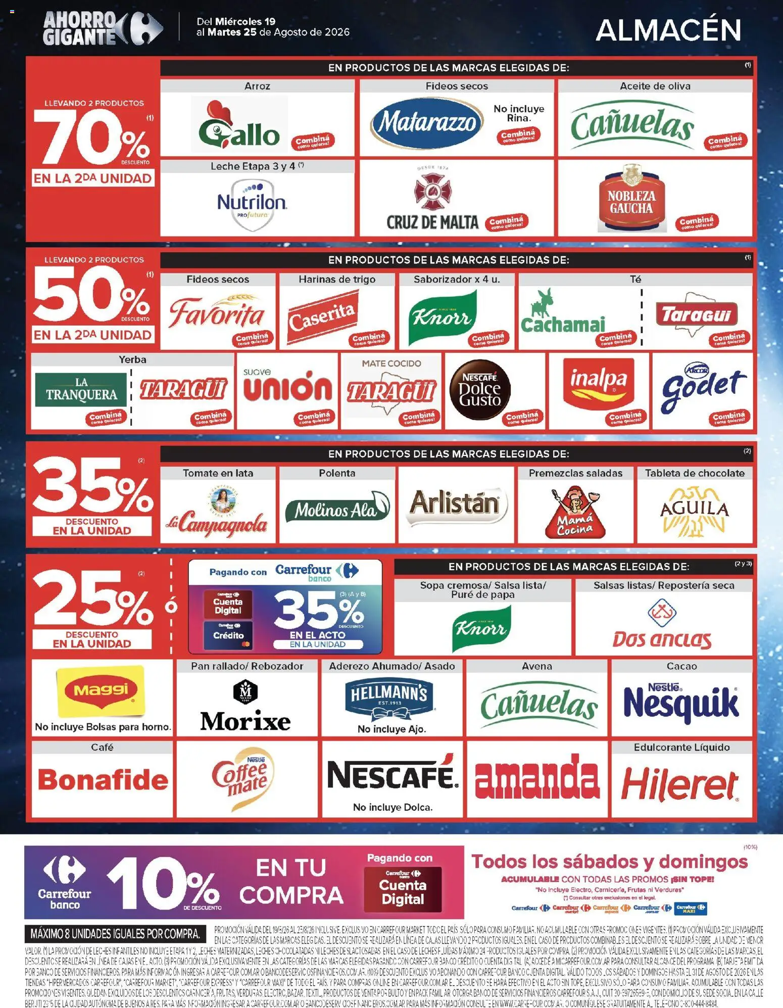 Vista previa del folleto de la tienda Carrefour Market válido desde el 19/08/2026 