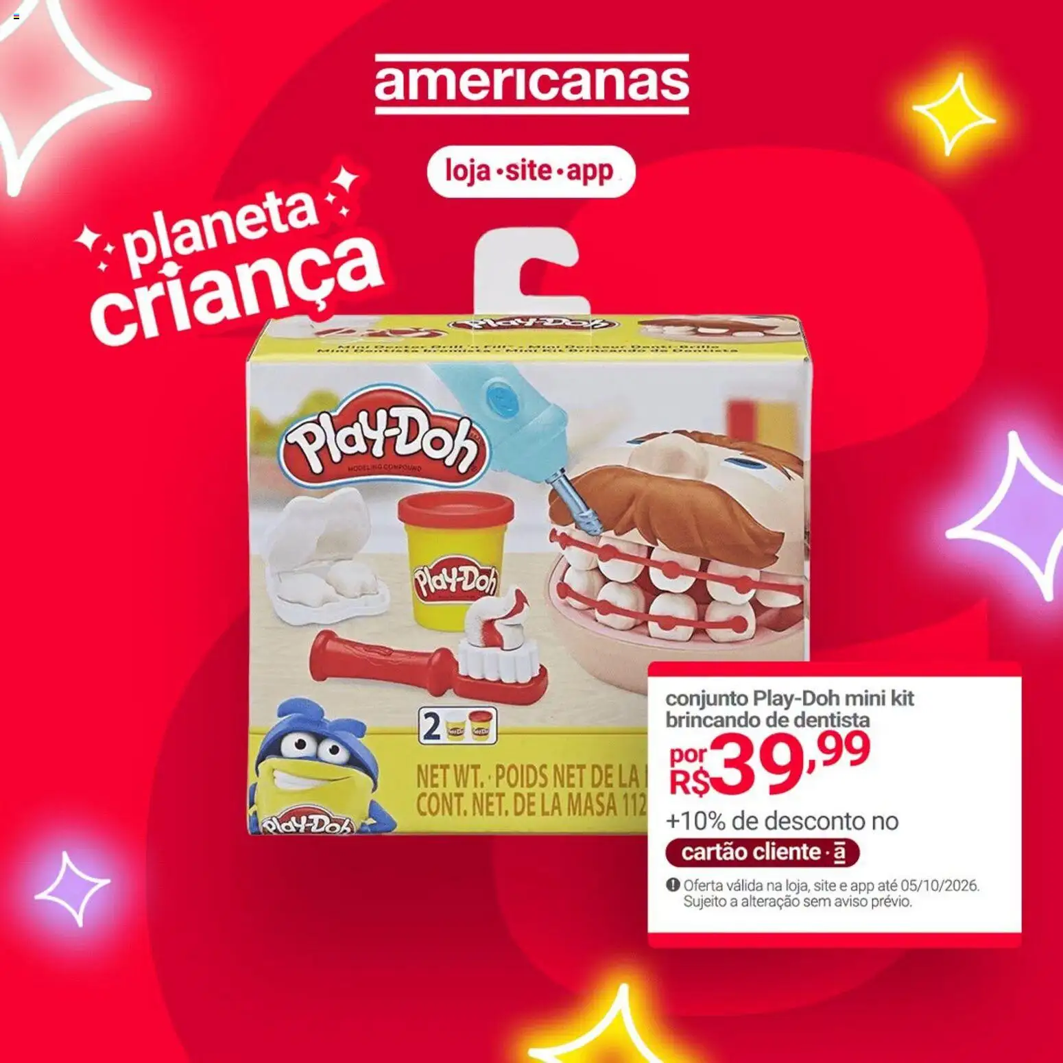 Pré-Visualização do folheto "Lojas Americanas - Ofertas atuais" da loja Lojas Americanas válido a partir de 01/10/2026