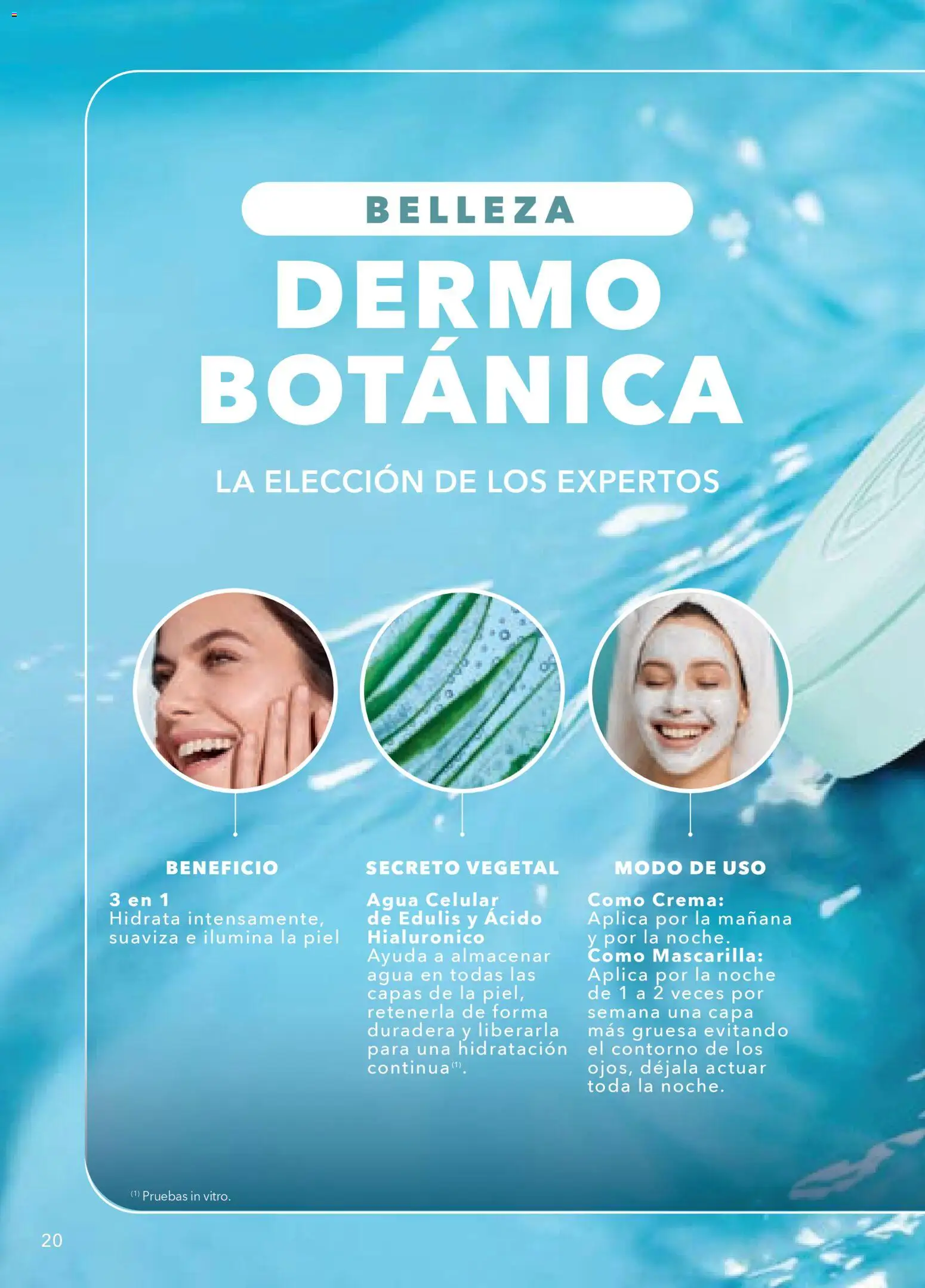 Vista previa las ofertas de la tienda Yves Rocher - Campaña 4 2026 desde el 03/03/2026 - Agua, Crema, Mascarilla, Contorno