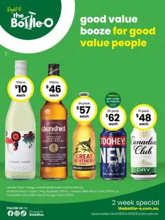 Preview of catalogue The Bottle-O catalogue Cundletown from shop The Bottle-O valid 24/05/2026