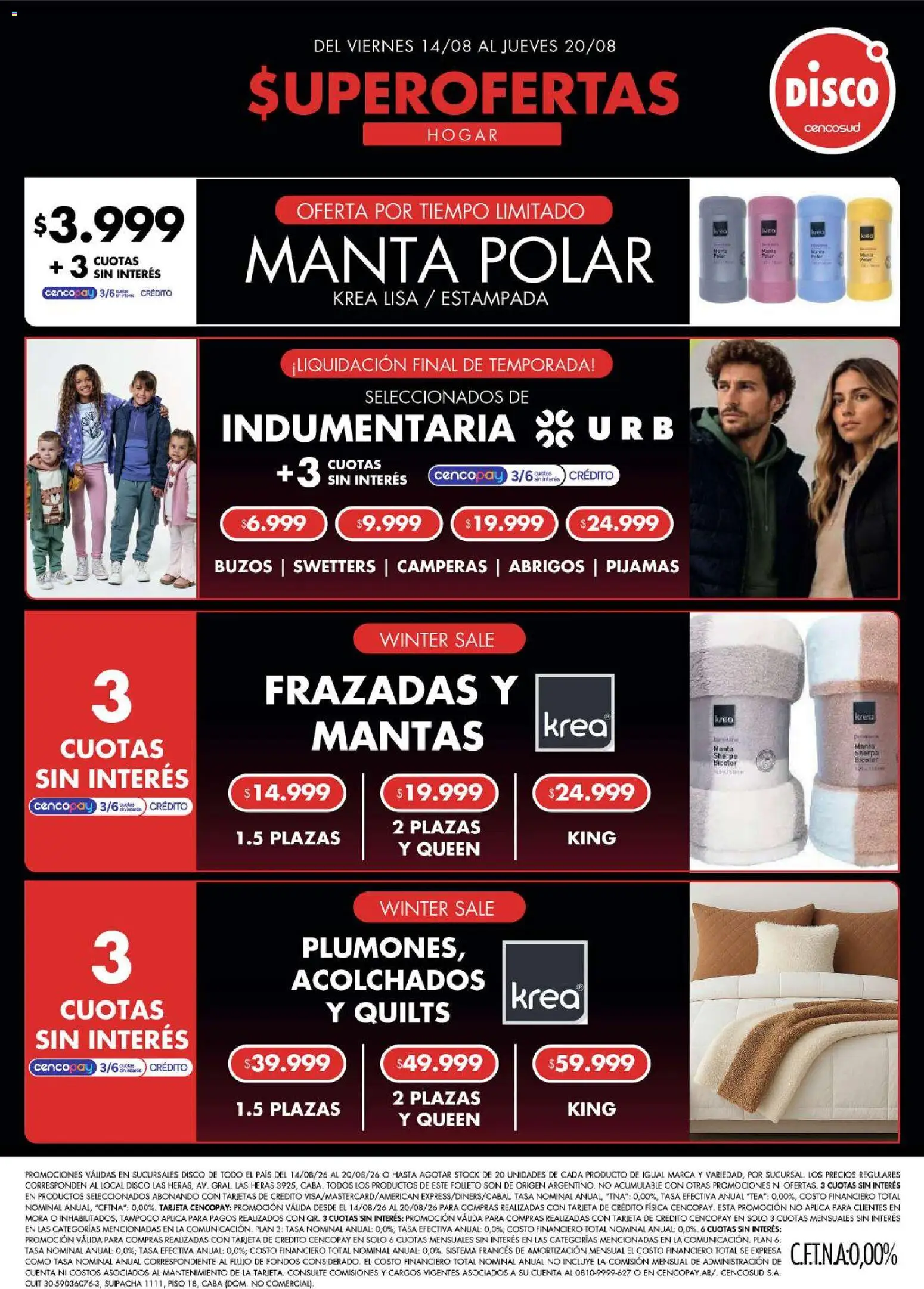 Vista previa del folleto de la tienda Disco válido desde el 13/08/2026 